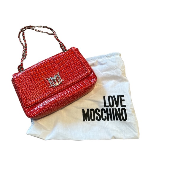 Love Moschino Handbags - Love Moschino red handbag purse